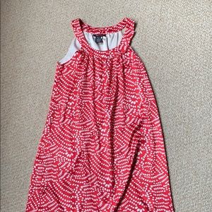 BCBG red semi formal dress